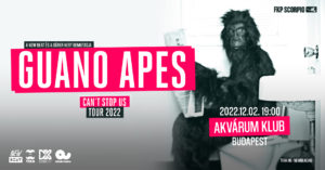 A New Beat és a Dürer Kert bemutatja: Guano Apes