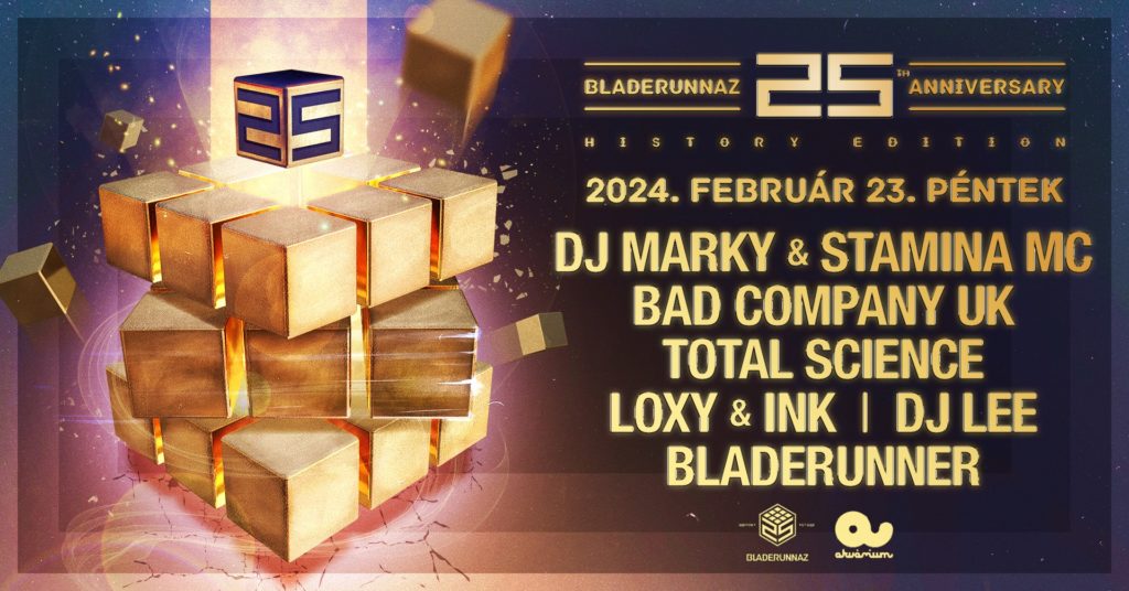 Bladerunnaz 25 History: DJ Marky & Stamina MC, Bad Company UK, Total Science, Loxy & Ink, DJ Lee, Bladerunner