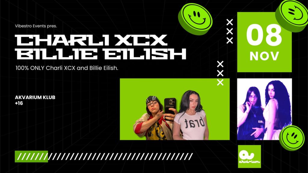 100% CHARLI XCX & BILLIE EILISH PARTY