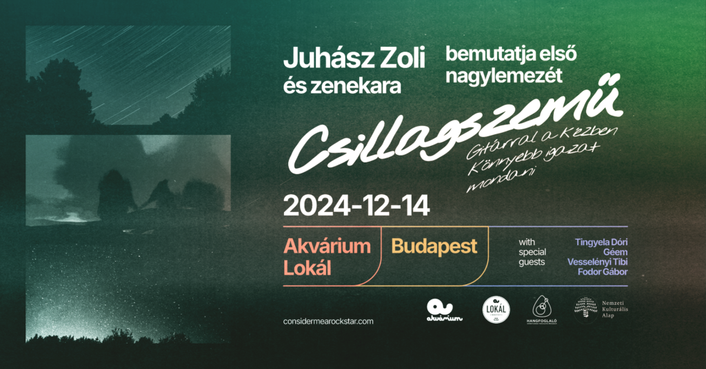 Juhász Zoli – Csillagszemű lemezbemutató