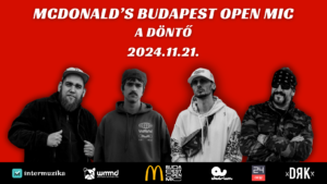 MCDONALD’S BUDAPEST OPEN MIC DÖNTŐ