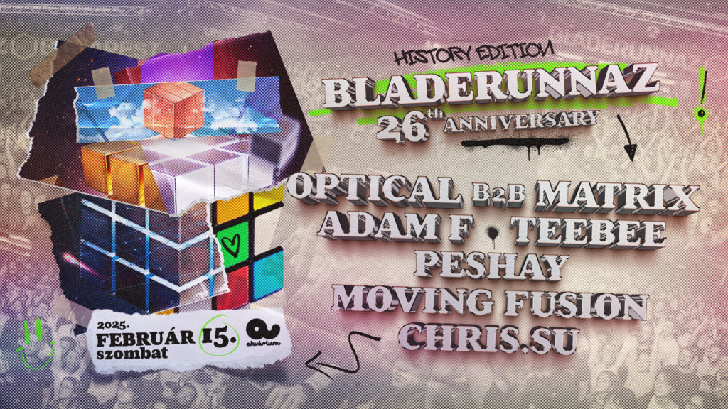 Bladerunnaz 26: Optical, Matrix, Adam F, TeeBee, Peshay, Moving Fusion