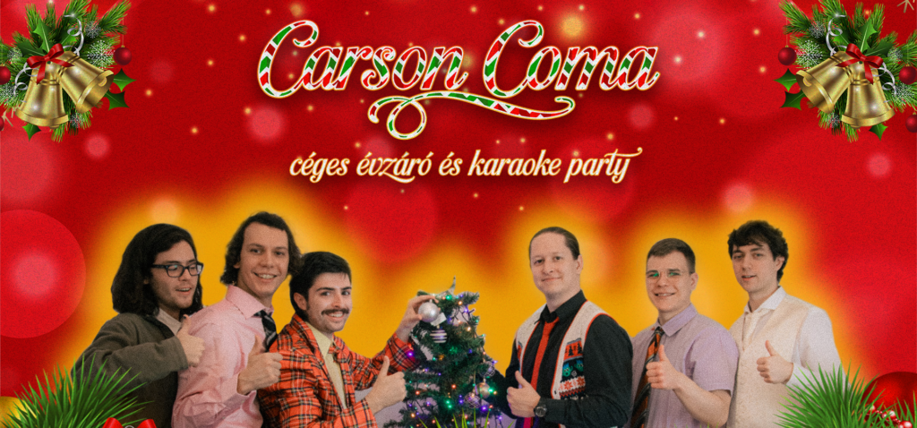 Carson Coma céges évzáró és karaoke party