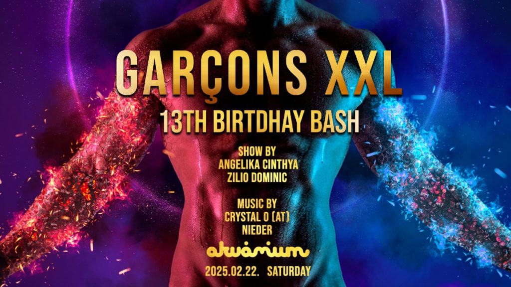 GARÇONS XXL – 13th Birthday Bash