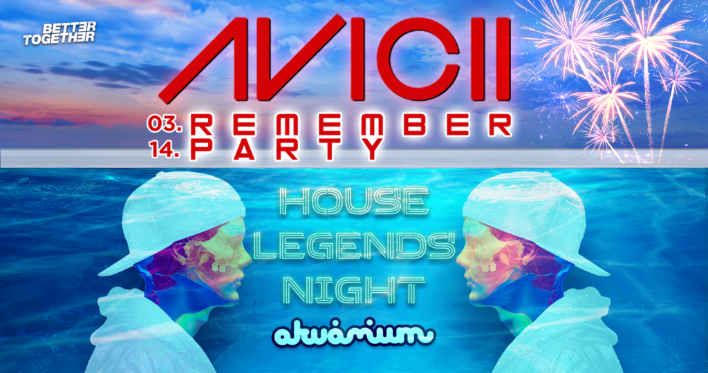 Hey Brother Wake Me Up! Avicii Remember Party! House Legends Night!