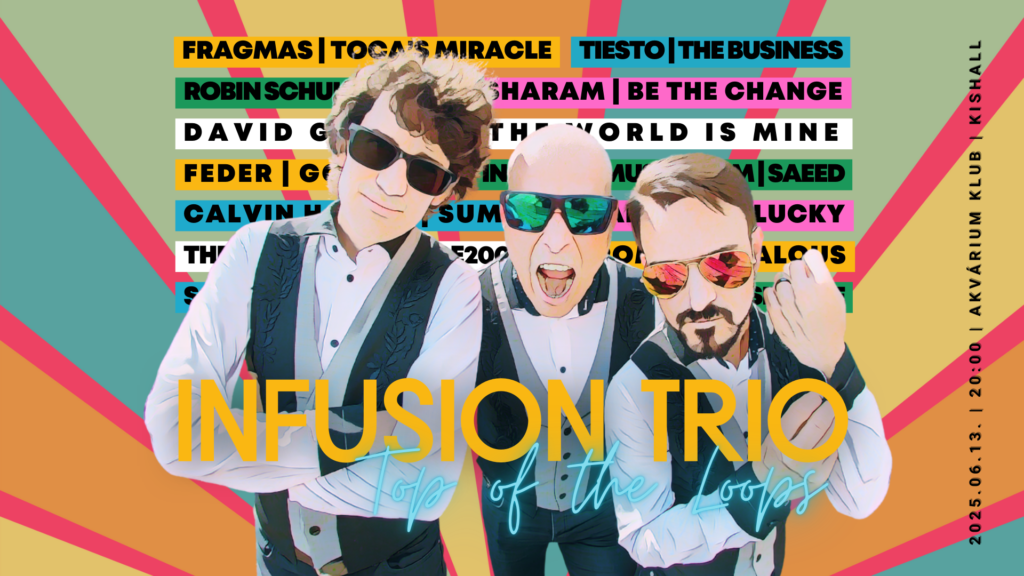 InFusion Trió – TOP OF THE LOOPS Lemezbemutató Koncert