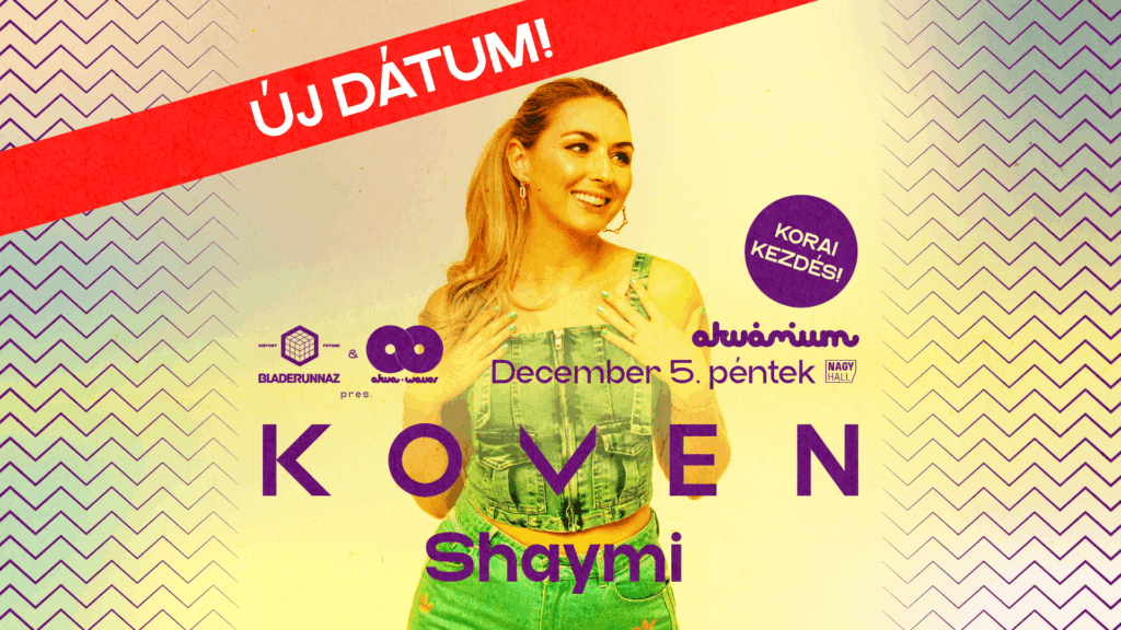 NEW DATE! Bladerunnaz & AkvaWaves pres.: KOVEN