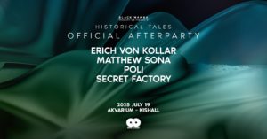 HISTORICAL TALES OFFICIAL AFTERPARTY