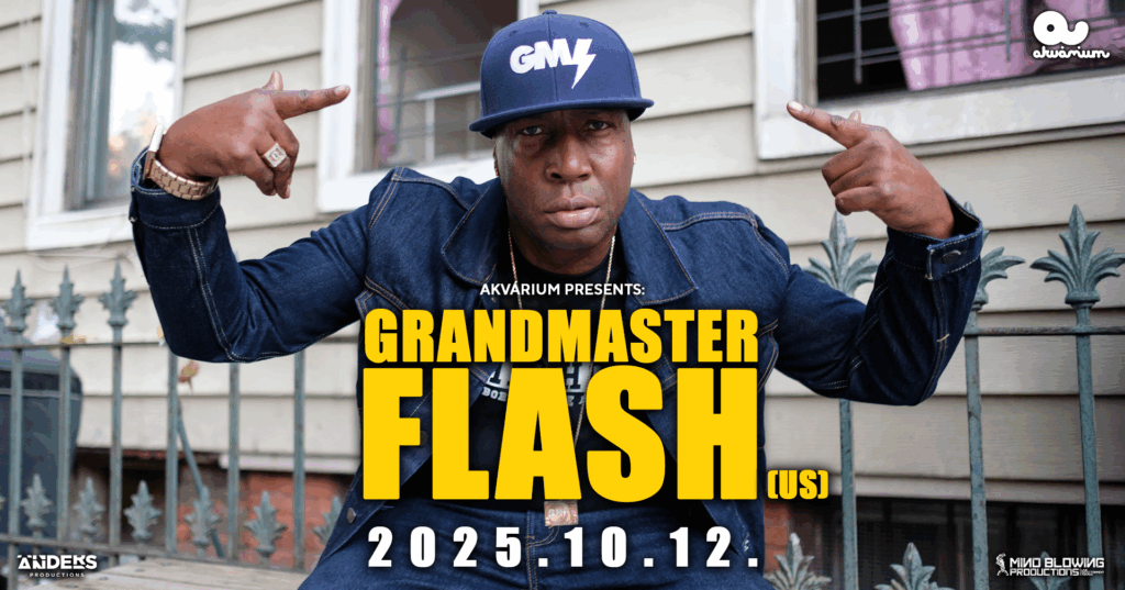 GRANDMASTER FLASH (USA) – Akvárium Klub – 2025.10.12.
