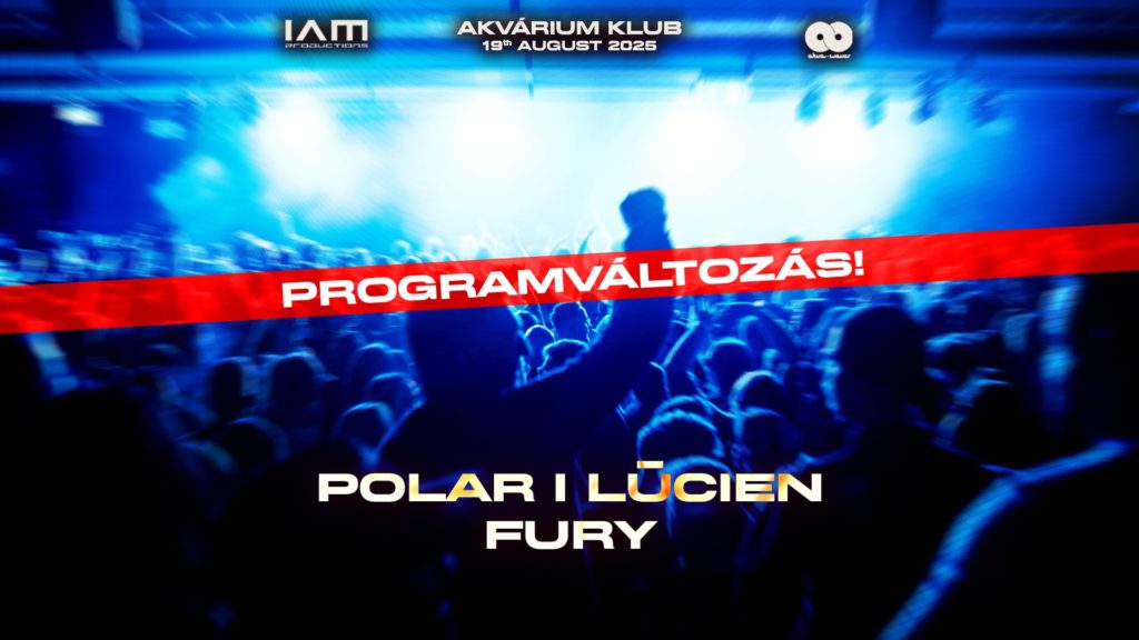 PROGRAMVÁLTOZÁS! IAM X AkvaWaves pres.: CASSIAN