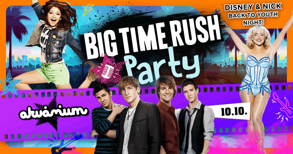 Big Time Rush Party! Disney & Nick Back to Youth Night