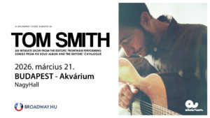 TOM SMITH – AN INTIMATE SHOW FROM EDITORS FRONTMAN