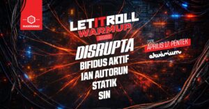 LET IT ROLL warm up w/ Disrupta