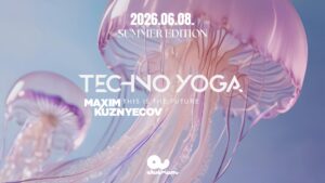TECHNO YOGA // UV YOGA// SUMMER EDITION // Akvárium Klub // Jún. 8.