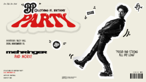 BP Clothing 15. Birthday Party – MEHRINGER // 11.12.
